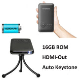 SmartIdea M6Plus 200ANSI Handheld Mini LED Projector - ladies Shapewear 