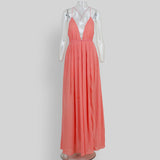 New Fashion Sling Bandage Maxi long Dress - ladies Shapewear 