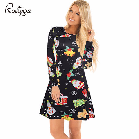 Ruiyige Autumn Women Christmas Dresses - ladies Shapewear 