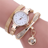 2017 Women watches New luxury Casual Analog Alloy Quartz Watch - ladies Shapewear 