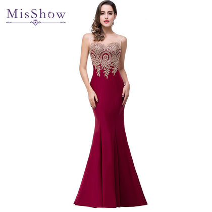 Long Evening christmas Dresses - ladies Shapewear 