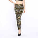LJQlion Fashion camouflage leggings Printing legins Fitness Slim leggins - ladies Shapewear 