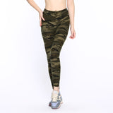 LJQlion Fashion camouflage leggings Printing legins Fitness Slim leggins - ladies Shapewear 