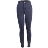 New Fashion High Waist Jeans Sexy Slim Elastic Skinny Pants - ladies Shapewear 