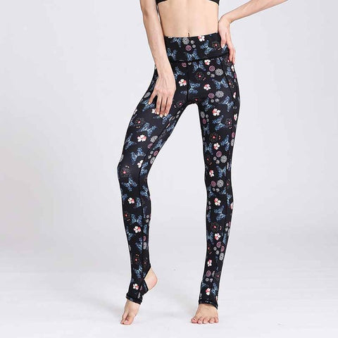 Women Sexy Yoga Pants High Waist Stretchy Dry Fit High Waist Fitness Leggings - ladies Shapewear 
