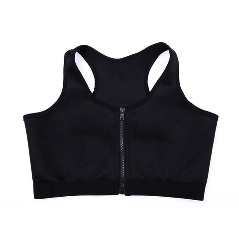NEW Neoprene Body Shaper Zipper Vest Chest - ladies Shapewear 