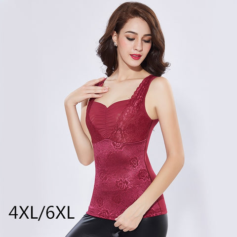 Sexy Underwear Women Thicken Warm Tank Top - ladies Shapewear 