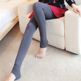 Soperwillton New Winter Warm Pants Plus Velvet Thicken Women's Leggings - ladies Shapewear 