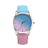 erkek saat Women Watch Quartz Wrist Watch Retro Rainbow Design - ladies Shapewear 