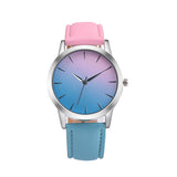 erkek saat Women Watch Quartz Wrist Watch Retro Rainbow Design - ladies Shapewear 