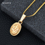 MCSAYS Allah Pendant Snake Chain Muslim ( jewelry ) - ladies Shapewear 