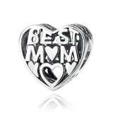 Sterling Silver Mother Mom Dad Daughter Sister Beads & Jewelry Makings - ladies Shapewear 