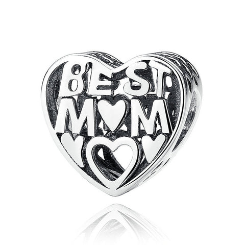 Sterling Silver Mother Mom Dad Daughter Sister Beads & Jewelry Makings - ladies Shapewear 