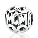 Sterling Silver Mother Mom Dad Daughter Sister Beads & Jewelry Makings - ladies Shapewear 