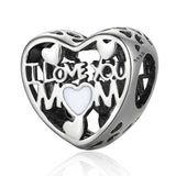 Sterling Silver Mother Mom Dad Daughter Sister Beads & Jewelry Makings - ladies Shapewear 