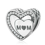 Sterling Silver Mother Mom Dad Daughter Sister Beads & Jewelry Makings - ladies Shapewear 